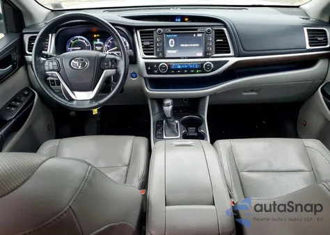 2014 Toyota Highlander Hybrid Limited z USA, uszkodzony, nr VIN 5TDDCRFHXES006256